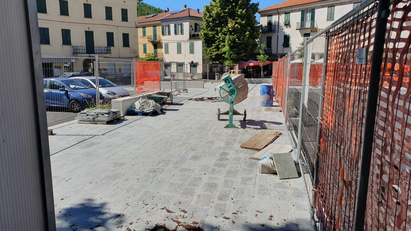 Stato attuale della piazza